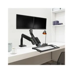 Mount-It! Adjustable Dual-Monitor Mount, Up to 27