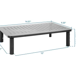 Mount-It! Adjustable Monitor Stand, Up to 32