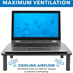 Mount-It! Adjustable Monitor Stand, Up to 32