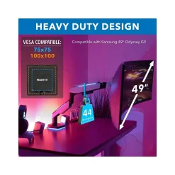 Mount-It! Adjustable Monitor Arm, Up to 49