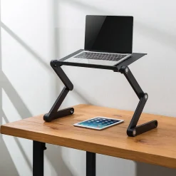Mount-It! Adjustable Vented Aluminum Laptop Stand (MI-7210)