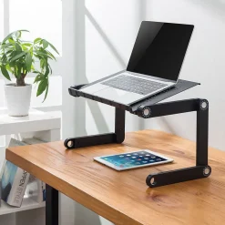 Mount-It! Adjustable Vented Aluminum Laptop Stand (MI-7210)