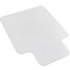 Mount-It! Carpet Chair Mat with Lip, 35.5" x 47", Clear Vinyl (MI-7817)