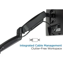 Mount-It! Dual Arm Monitor Wall Mount for 19