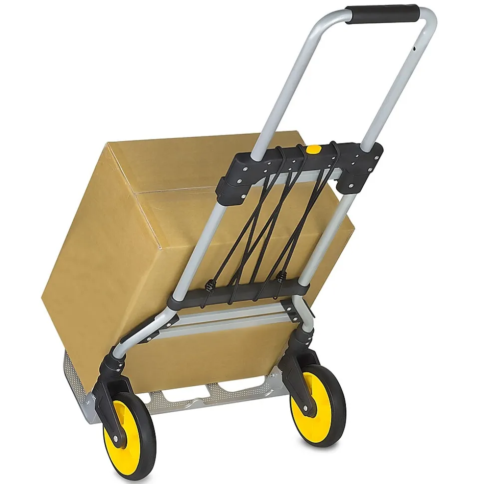 Mount-It! Folding Hand Truck and Dolly, 264 Lb Capacity (MI-902)