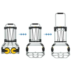 Mount-It! Folding Hand Truck and Dolly, 264 Lb Capacity (MI-902)