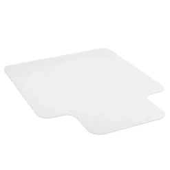 Mount-It! Hard Floor Chair Mat with Lip, 35.5" x 47", Clear Vinyl (MI-7818)