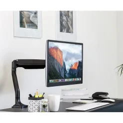 Mount-It! Height Adjustable Single Monitor Desk Mount Arm for 13"-32" Monitors (MI-1771B)