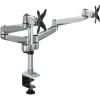 Mount-It! Modular Desk Mount Adjustable Monitor Arm, Up to 27" Monitors, Gray/Silver (MI-43116)