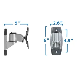 Mount-It! Modular Mount Adjustable Monitor Mount, Up to 30