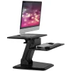 Mount-It! 23"W Manual Adjustable Standing Desk Converter, Black (MI-7916)