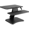 Mount-It! 25"W Manual Adjustable Standing Desk Converter, Black (MI-7957)