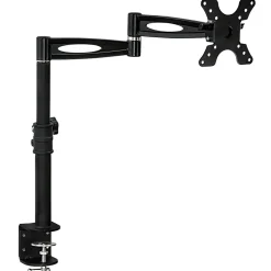Mount-lt! Adjustable Monitor Arm, Up to 30", Black (MI-705)