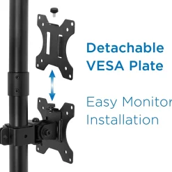 Mount-lt! Adjustable Monitor Mount, Up to 32