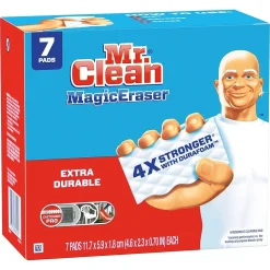 Mr. Clean Magic Eraser Extra Durable White Scouring Pad, 7/Pack (69522)