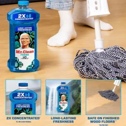 Mr. Clean Multi-Surface Cleaner, Unstopables Fresh Scent, 64 Fl. Oz. (10720)