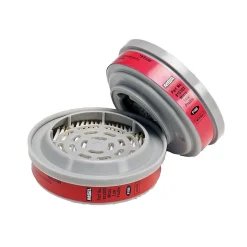 MSA Safety Advantage® Cartridge Respirator, P100, Particulate Cartridge, Low Profile, 2/Pack