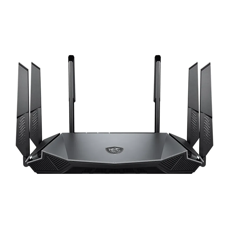 MSI RadiX AX6600 Tri Band MU-MIMO WiFi 6 Gaming Router, Black (RADIXAX6600)