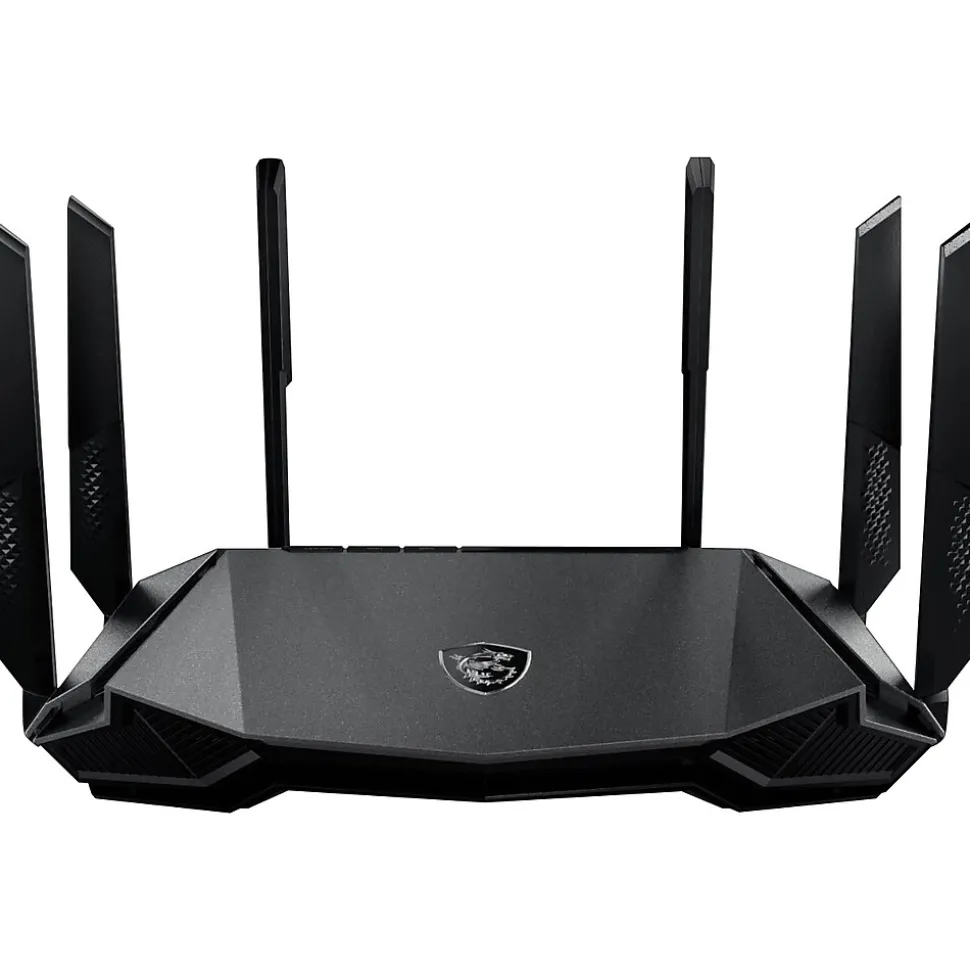 MSI RadiX AX6600 Tri Band MU-MIMO WiFi 6 Gaming Router, Black (RADIXAX6600)
