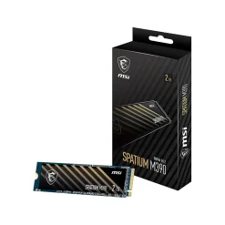 MSI SPATIUM M390 2TB M.2 PCIe Gen 3 NVMe 1.4 Internal Solid-State Drive, 3D-NAND (SM390N2TB)