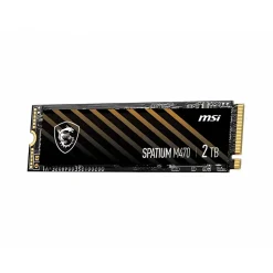 MSI SPATIUM M470 1TB PCIe Gen 4 x4/NVMe 1.3 Internal Solid-State Drive (M470N1TB)
