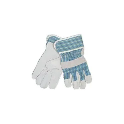 Mutual Industries Heavy-Duty Leather Palm Work Gloves