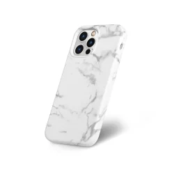 MVMT White Marble Snap Case for iPhone 13 Pro (IC7686MB-3P-WHA)