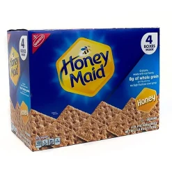 Nabisco Honey Maide Honey Graham Crackers, 14.4 oz., 4 Packs/Box, (220-00442)