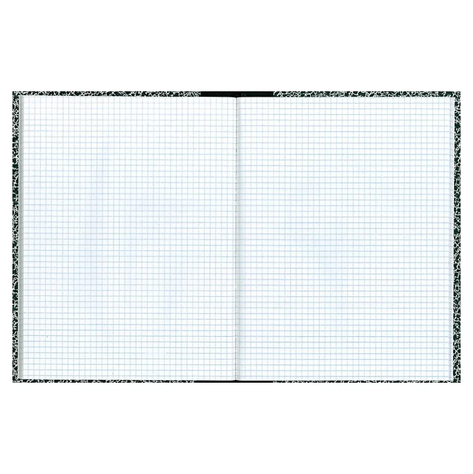 National Brand Laboratory 1-Subject Composition Notebooks, 7.875" x 10.125", Quad, 60 Sheets, Green (RED53108)