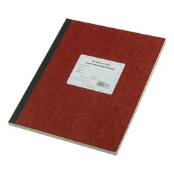 National Brand 1-Subject Computation Notebooks, 9.25" x 11.75", Quad, 75 Sheets, Brown (43648)