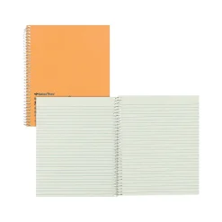 National Brand 1-Subject Notebooks, 7" x 8", Narrow Ruled, 80 Sheets, Brown (33004)