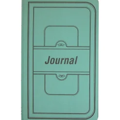 National Canvas Tuff Series Accounting Journal, 12.13" x 7.63", Green, 250 Sheets/Book (A66500J)
