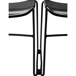 National Public Seating Commercialine 850 Series Ultra Compact Stack Chair, Black, 20 Pack (850-CL/20)