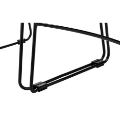 National Public Seating Commercialine 850 Series Ultra Compact Stack Chair, Black, 20 Pack (850-CL/20)