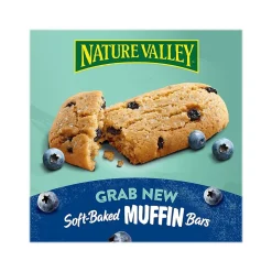 Nature Valley Blueberry Soft-Baked Muffin Bar, 1.24 oz., Dozen (20668000)