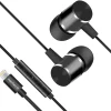 Naztech Platinum MFi Lightning Earbuds, Black (14203)