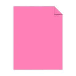 Neenah Astrobrights Paper, 8.5" x 11", 50 Text, Pulsar Pink, 5000/Carton (45266)