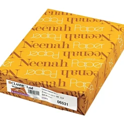 Neenah Classic® Laid Premium Writing Paper, Natural White