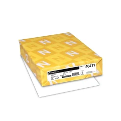 Neenah Exact Index 110 lb. Cardstock Paper, 8.5" x 11", White, 250 Sheets/Pack (WAU40411)