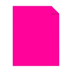 Neenah Paper Astrobrights 65 lb. Cover Paper, 11" x 17", Fireball Fuchsia, 1000 Sheets/Case (22882)