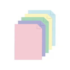 Neenah Paper Astrodesigns 65 lb. Cardstock Paper, 8.5" x 11", Pastel Assortment, 50 Sheets/Pack (91803)