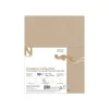 Neenah Paper Creative Collection 65 lb. Cardstock Paper, 8.5" x 11", Tan, 50 Sheets/Pack (91456)