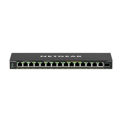 Netgear 300 Plus 16-Port Gigabit Ethernet Managed Switch, 10/100/1000 Mbps (GS316EPP-100NAS)