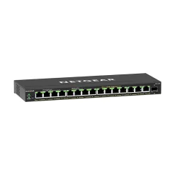 Netgear 300 Plus 16-Port Gigabit Ethernet Managed Switch, 10/100/1000 Mbps (GS316EPP-100NAS)