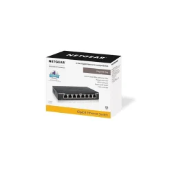 Netgear 300 Series 8-Port Gigabit Ethernet Unmanaged Switch, Black (GS308-300PAS)