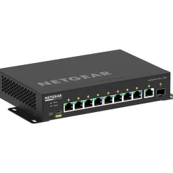 Netgear AV Line 9-Port Gigabit Ethernet Managed Switch, Black (GSM4210PD-100NAS)