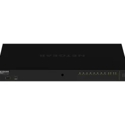 Netgear AV Line 10-Port Gigabit Ethernet Managed Switch, Black (GSM4212UX-100NAS)