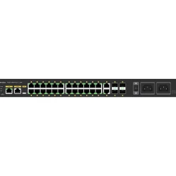 Netgear AV Line 26-Port Gigabit Ethernet Managed Switch, Black (GSM4230UP-100NAS)