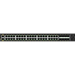 Netgear AV Line 40-Port Gigabit Ethernet Managed Switch, Black (GSM4248P-100NAS)