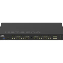 Netgear AV Line 40-Port Gigabit Ethernet Managed Switch, Black (GSM4248P-100NAS)
